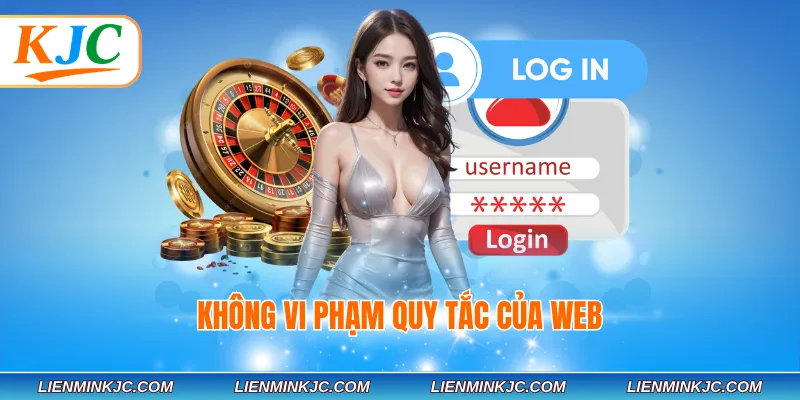 Không vi phạm quy tắc của web
